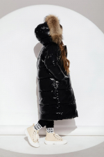 Пальто для девочки GnK ЗС-917 превью фото